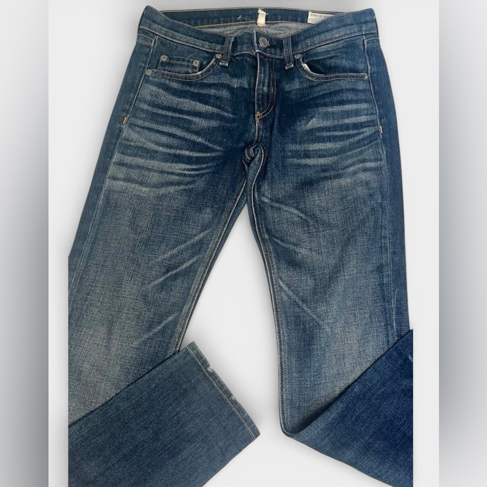 Rag & Bone Jeans straight leg Women’s Size 25 Denim Vintage Fade